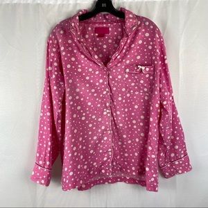 Victoria Secret Pink Polka Dot Pajama Top